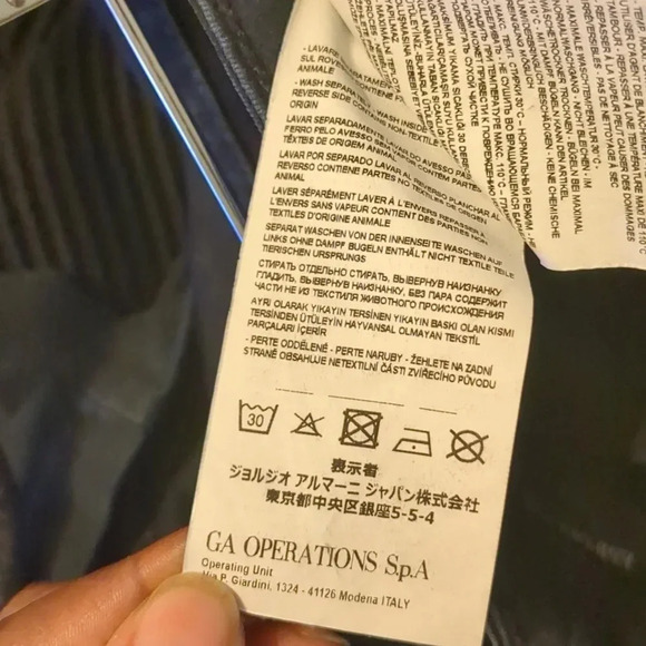 Emporio Armani Silver Signature Pocket Logo Dark Blue Denim Jeans Size 27 - Picture 7 of 9